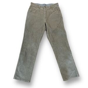 L.L. Bean corduroy grey mens pants vintage y2k